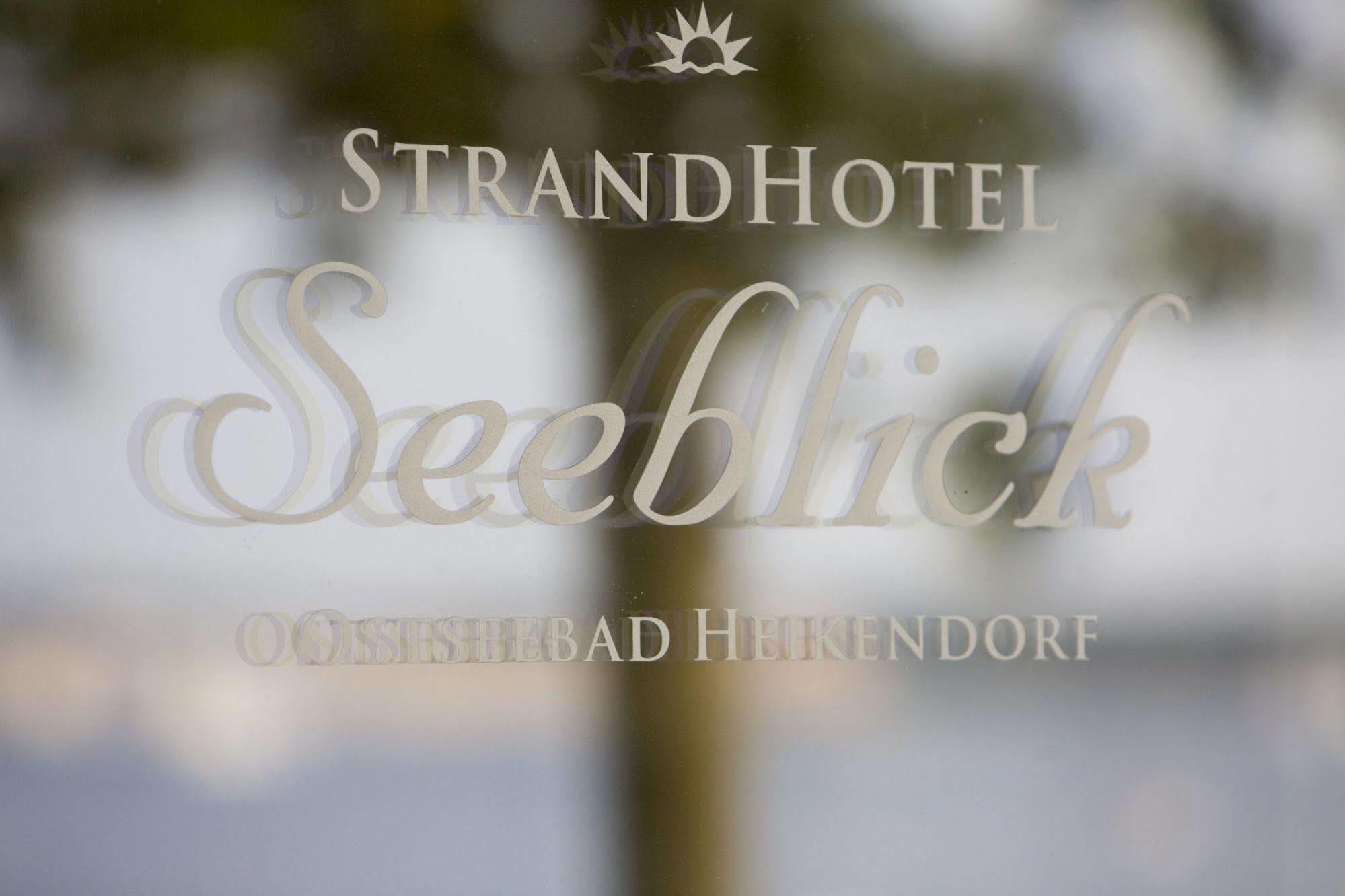 Strandhotel Seeblick, Ostseebad Хайкендорф Екстериор снимка